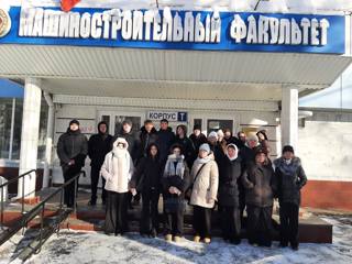 В рамках Городской недели науки обучающиеся 10 А и 10Б классов посетили машиностроительный факультет Чувашского государственного университета им. И.Н.Ульянова