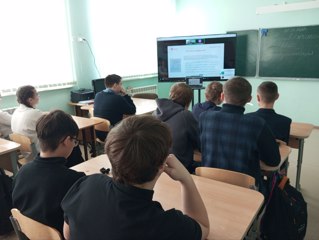 Занятия в рамках профориентационного проекта РАНХиГС «Управленческие классы»