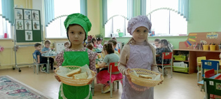 Молочный суп на ужин.