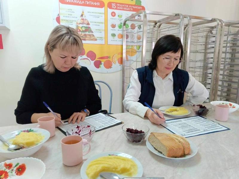 В Яльчикской школе имени Героя России Н.А. Петрова состоялся родительский контроль за организацией горячего питания