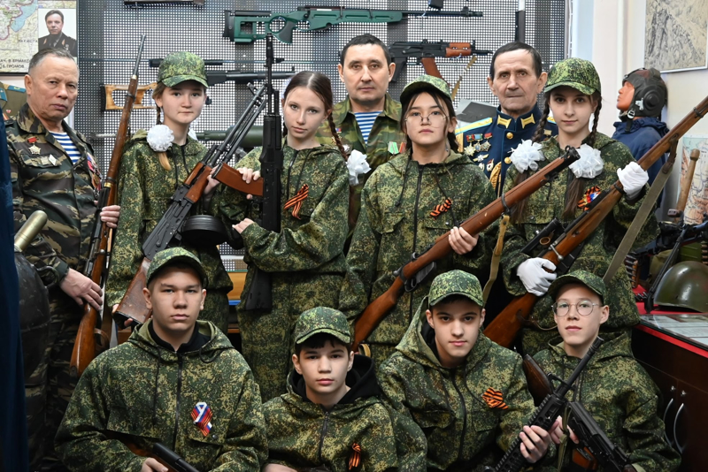 IX зональная зимняя военизированная игра "Зарница" в МБОУ "Калайкасинская СОШ"