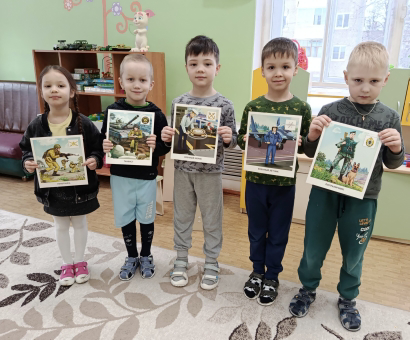 Участие в акции "Гордость. Уважение. Слава солдату"