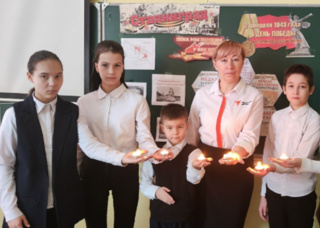 Патриотическая акция «Свеча Памяти"