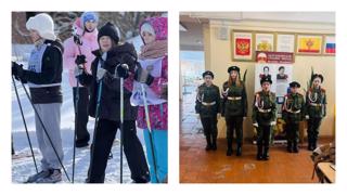 Участи в лыжных соревнованиях памяти Защитников России, погибших при исполнении служебного долга